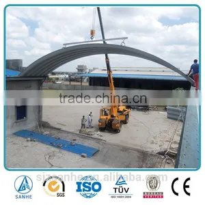 Arched Corrugated Steel Color Corrugated Metal Steel Roof for Roofing Panel thumbnail-1
