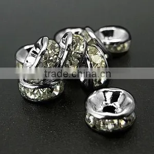 Iron Rhinestone Beads, Grade A, Straight Edge(RB-A010-10MM-B) thumbnail-1