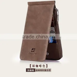 2015 Most Popular Fashion Hot Sell Leather Money Clip Credit Card Holder thumbnail-5