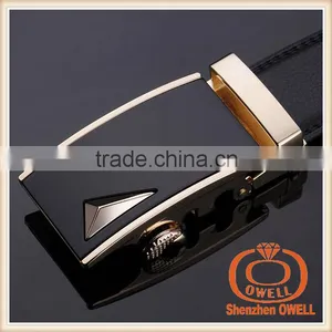 Black Leather Belt Pure Leather 100% Genuine Leather thumbnail-1
