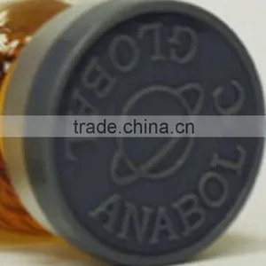 Flip off Cap With Logo for 15ml Tubular Glass Vial thumbnail-2