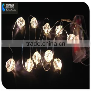 2015 Hot Selling Flower Shape RGB Led String Lights thumbnail-4