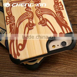 2016 New Product With Custom Design Wood and Bamboo Case for Iphone 5 thumbnail-6