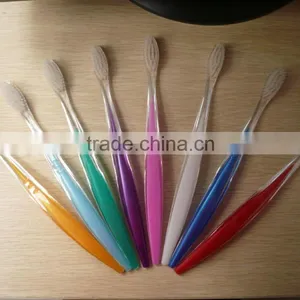 High Quality Hotel Toothbrush Manufacturer Transparent Toothbrush thumbnail-1