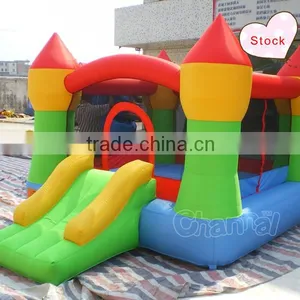 Inflatable Happy Hop Bouncy Castle Cheap Small Indoor Bouncers for Kids thumbnail-1