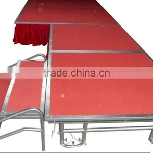 Folding Hotel Metal Mobile Stage thumbnail-4