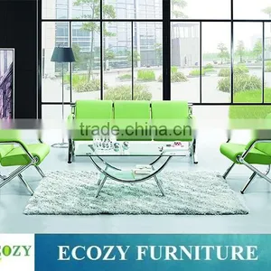Metal Frame Airport Sofa With Cushions thumbnail-1