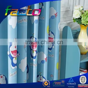 2015 Top Quality Living Room Use Cartoon Design Curtain Fabirc thumbnail-1