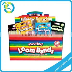 Promotional Fashion Wholesale Fun DIY Rainbow Toy Rubber Bands for Kit thumbnail-1