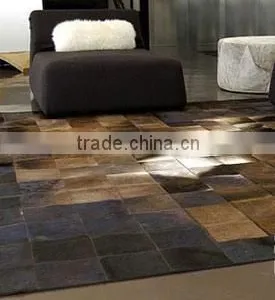 Cowhide Patchwork Rug Cowhide Patchwork Carpet thumbnail-1