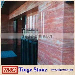 Good Quality Persian Red Travertine On Hot Sale thumbnail-5