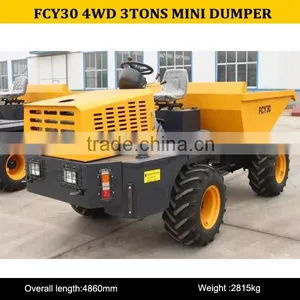 Manufacture of High Quility 1ton 3ton Mini Dumper thumbnail-2