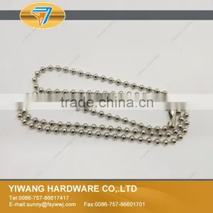 High Quality Electroplating Bead Chain Necklace thumbnail-3