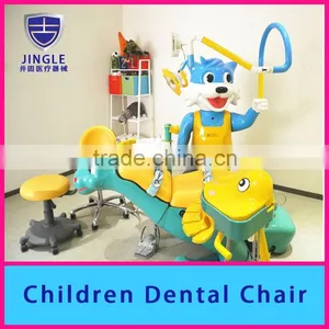 Lovely Cartoon Children Dental Chair, Dental Unit. thumbnail-1