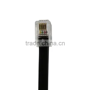 RJ11 4 Core Telephone Cable Crystal Head thumbnail-1