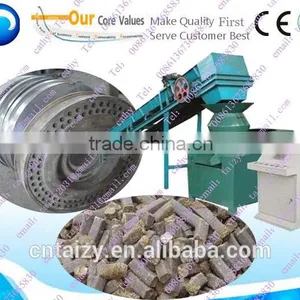 Dry Grass Pellet Forming Machine and Straw Briquette Pellet Making Machine for Sale thumbnail-1