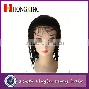 Brazilian Virgin Hair Lace Front Wig For Black People Made In China thumbnail-1