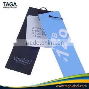 High Quality Custom Printed Clothing Paper Hang Tag thumbnail-1