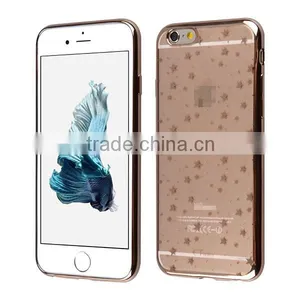 C&T High Impact Hybrid Ultra Slim Flower Pattern Electroplate Case Cover For IPhone 6 thumbnail-5