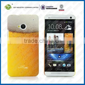 C&T Beer Pattern With Customized Protective Hard Cover Case for HTC thumbnail-1