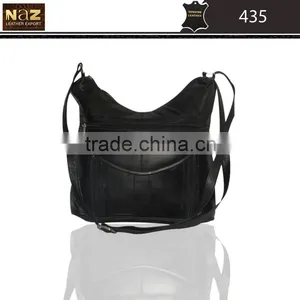 Designer Hand Bag in Black Color Genuine Leather thumbnail-1