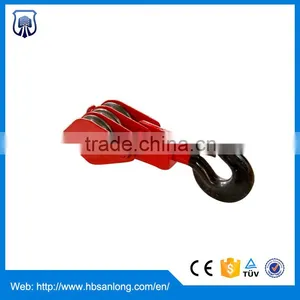 2 Ton Steel Wire Rope Block and Tackle Pulley thumbnail-1
