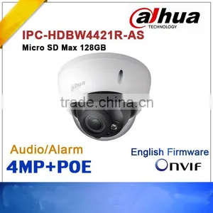 Original Dahua 4MP IPC-HDBW4421R-AS IP Network Camera Support POE & Micro SD Storage Audio Alarm thumbnail-1