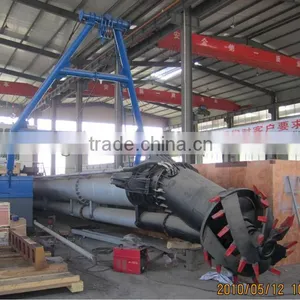 SJCSD350 Hydraulic Cutter Suction Desilting Dredger thumbnail-1