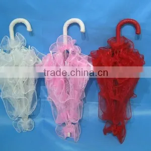 Hot Sale Kids Lace Umbrella For Wedding thumbnail-1