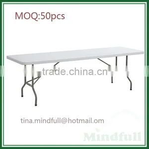 Retail HDPE 8FT Rectangle Folding Table for Outdoor thumbnail-1