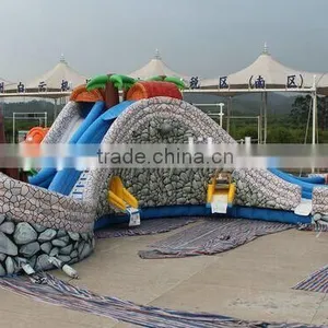 2016 New Commercial Outdoor Inflatable Bear Slide Water Park Blow Up Water Pool for Rent Sale thumbnail-1