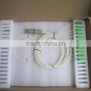 0.9mm Steel Tube Singlemode Optical Splitter / Fiber Optic Splitter /plc Splitter thumbnail-6
