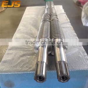 Weber 65mm PVC Plastic Profile Extruder Machine Conical Twin Screw Barrel thumbnail-3