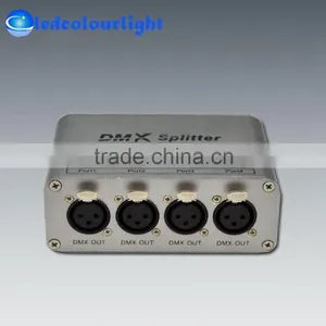 Ledcolourlight DMX Splitter Controller With 4 Ports Made in China thumbnail-1