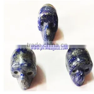 Lapis Lazuli Crystal Skull | Gemstone Skulls thumbnail-1