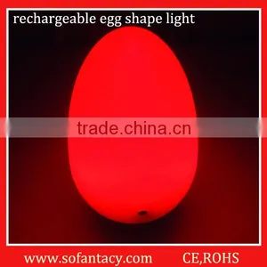Led Egg Shape Mood Light With 8 Light Models thumbnail-2