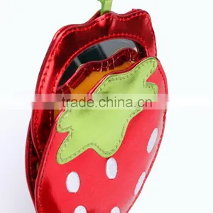 Wholesale Girl Compact Hand Cosmetic Makeup Pocket Mirror thumbnail-2