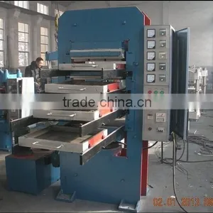 Hydraulic Vulcanizing Press for Rubber Tile/ Plate Vulcanizing Press for Rubber Tile thumbnail-2