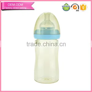 BPA Free Best Feeding Supplier Wide Neck PPSU Feeding Bottle With Straw thumbnail-1