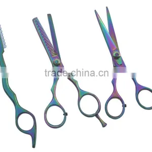 Hairdressing Barber Salon Scissors, Thinning Scissors, Thinning Razor Set 5.5" thumbnail-1