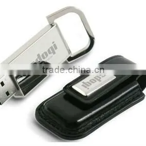 2015 Promotional Gift Leather Usb Flashdrive, Customized Logo Leather Usb Flashdrive With Full Capacity thumbnail-1