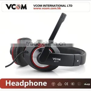 VCOM 2015 New Model PC Headphones With Microphone With Factory Price thumbnail-4