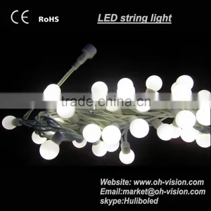 CE RoHS Outdoor Use Ball Cover RGB String Light thumbnail-2