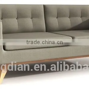 Modern Furniture Soft pu Leather Sofa Couch Use for Living Room thumbnail-1
