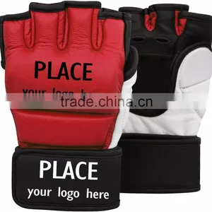 MMA Gloves Leather Cowhide thumbnail-1
