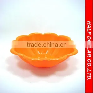 Plastic Vegetable&Fruit Salad Bowl/ Flower-Shaped Salad Bowl thumbnail-1