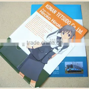 Fancy Clear L Shape File Folder UV Printing thumbnail-6