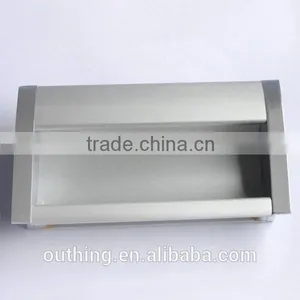 Aluminum+Zinc Alloy Drawer Concealed Handle D3068 thumbnail-4