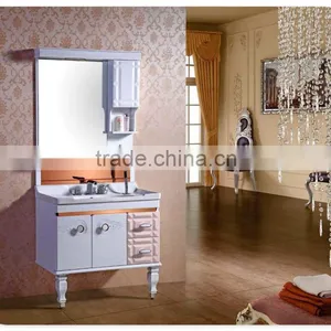 Modern Design High Quality Pvc Bathroom Mirrored Cabinet thumbnail-6