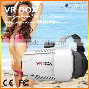 VR Box I Google Cardboard Cheap Virtual Reality 3d Video Glasses thumbnail-1